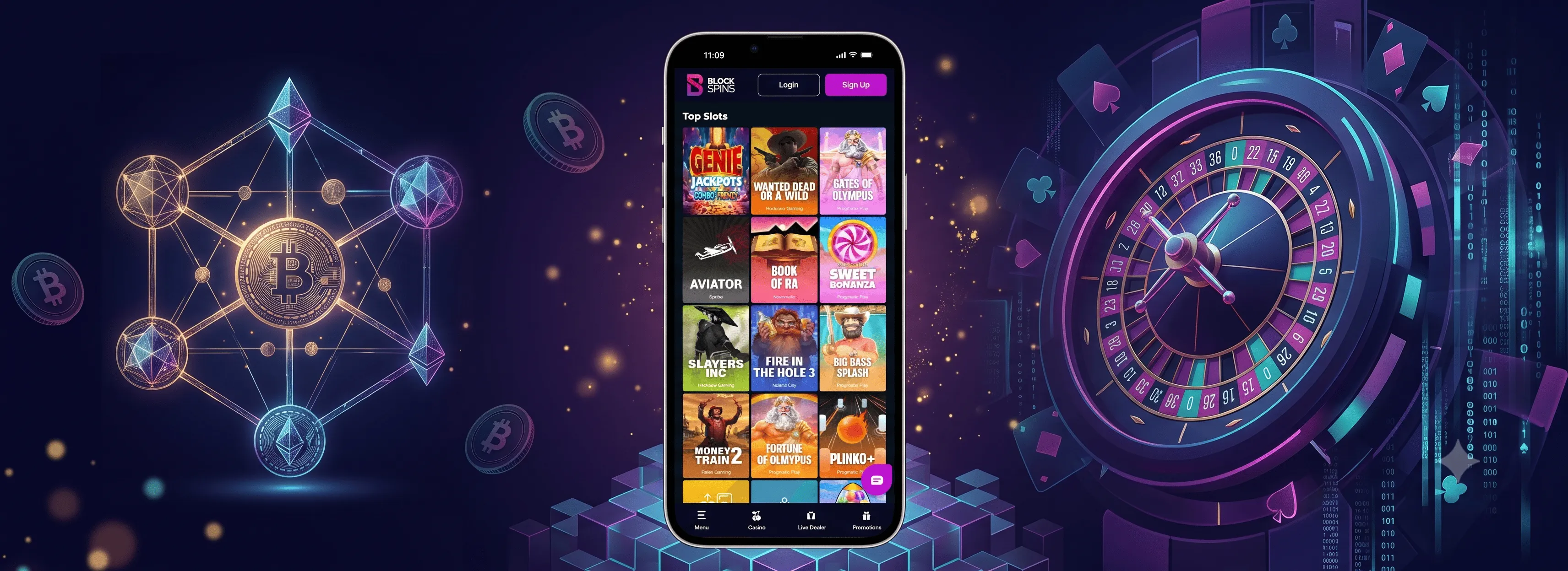 Blockspins App